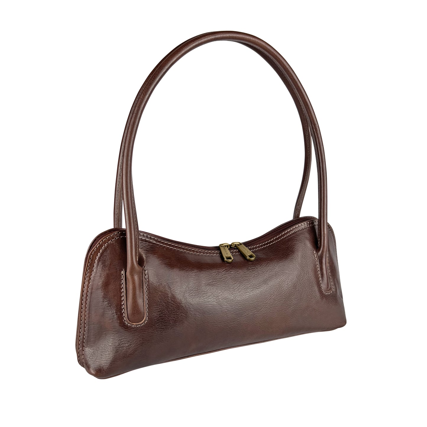 Borsa Donna a Spalla, In Vera Pelle, Made in Italy, Modello Aria Parubi Borse - vista 10