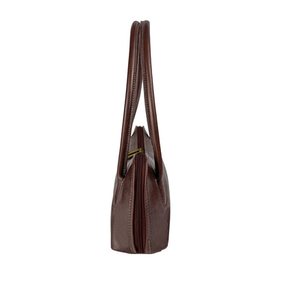 Borsa Donna a Spalla, In Vera Pelle, Made in Italy, Modello Aria Parubi Borse - vista 8