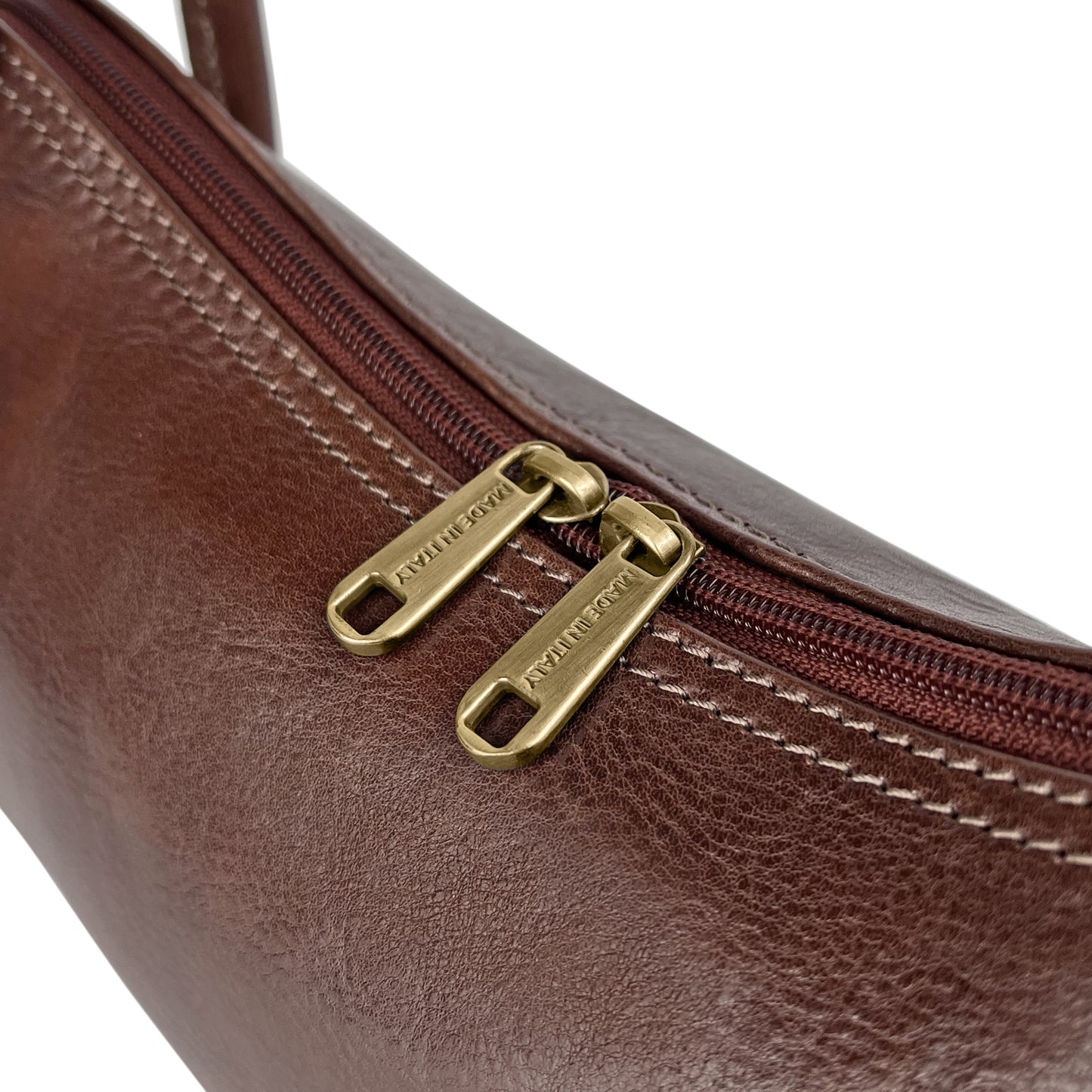 Borsa Donna a Spalla, In Vera Pelle, Made in Italy, Modello Aria Parubi Borse - vista 12