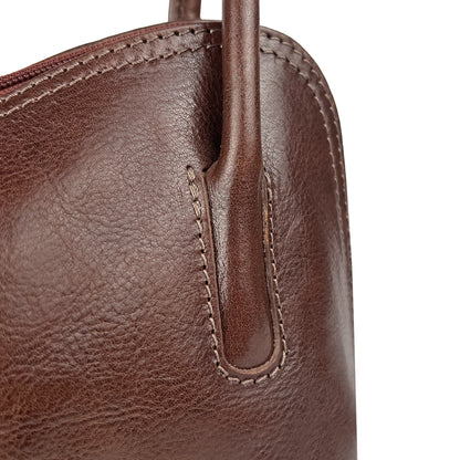 Borsa Donna a Spalla, In Vera Pelle, Made in Italy, Modello Aria Parubi Borse - vista 13