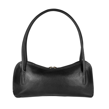 Borsa Donna a Spalla, In Vera Pelle, Made in Italy, Modello Aria Parubi Borse - vista 4