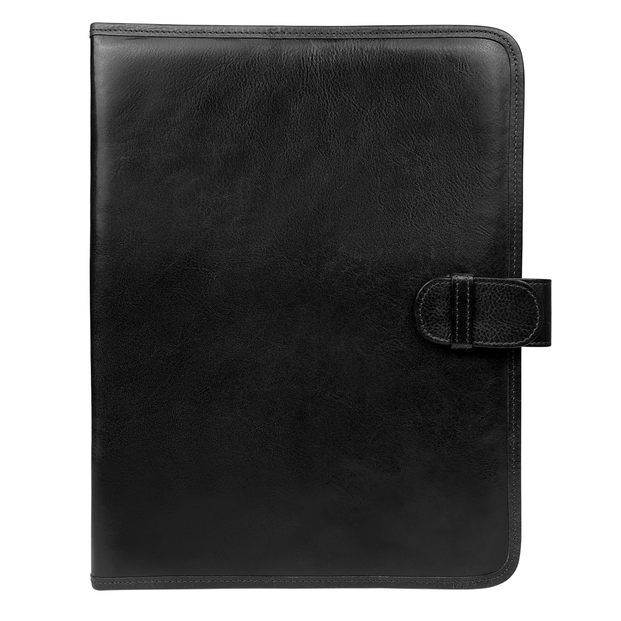 Porte-documents, en cuir véritable, Made in Italy, modèle Torino