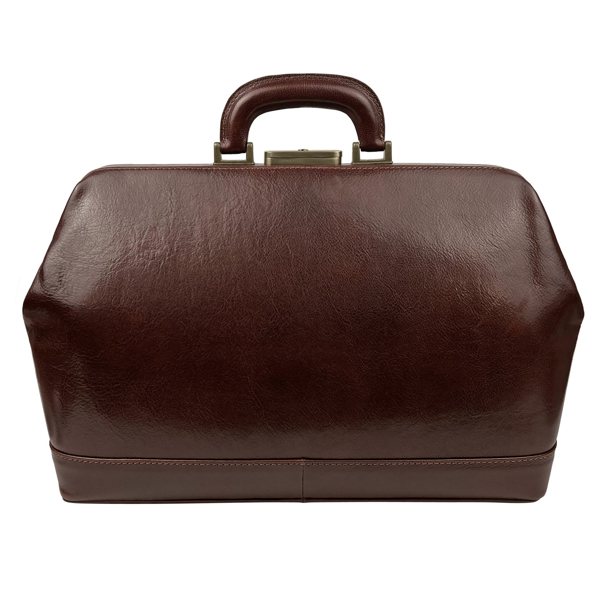 Borsa Da Medico Uomo e Donna, In Vera Pelle, Made in Italy, Modello Amedeo Parubi Borse - vista 4