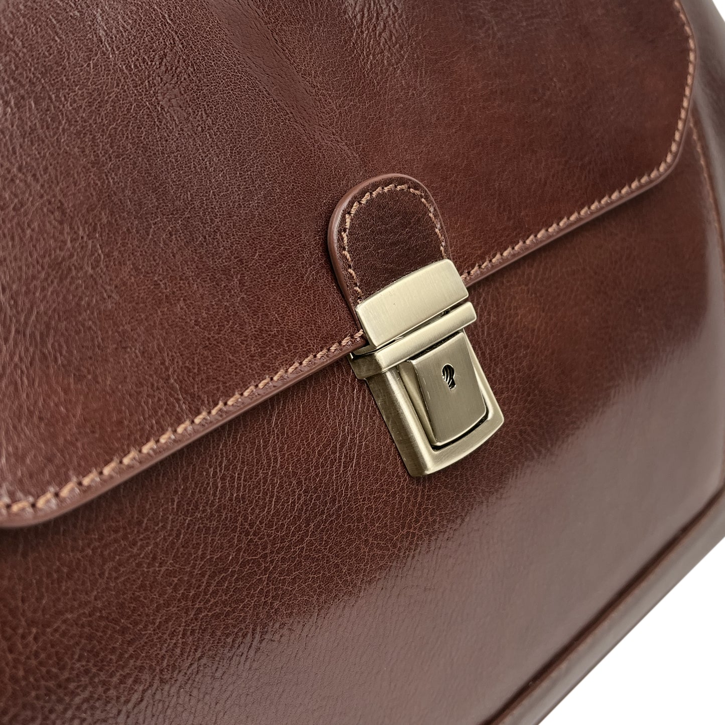 Borsa Da Medico Uomo e Donna, In Vera Pelle, Made in Italy, Modello Amedeo Parubi Borse - vista 6