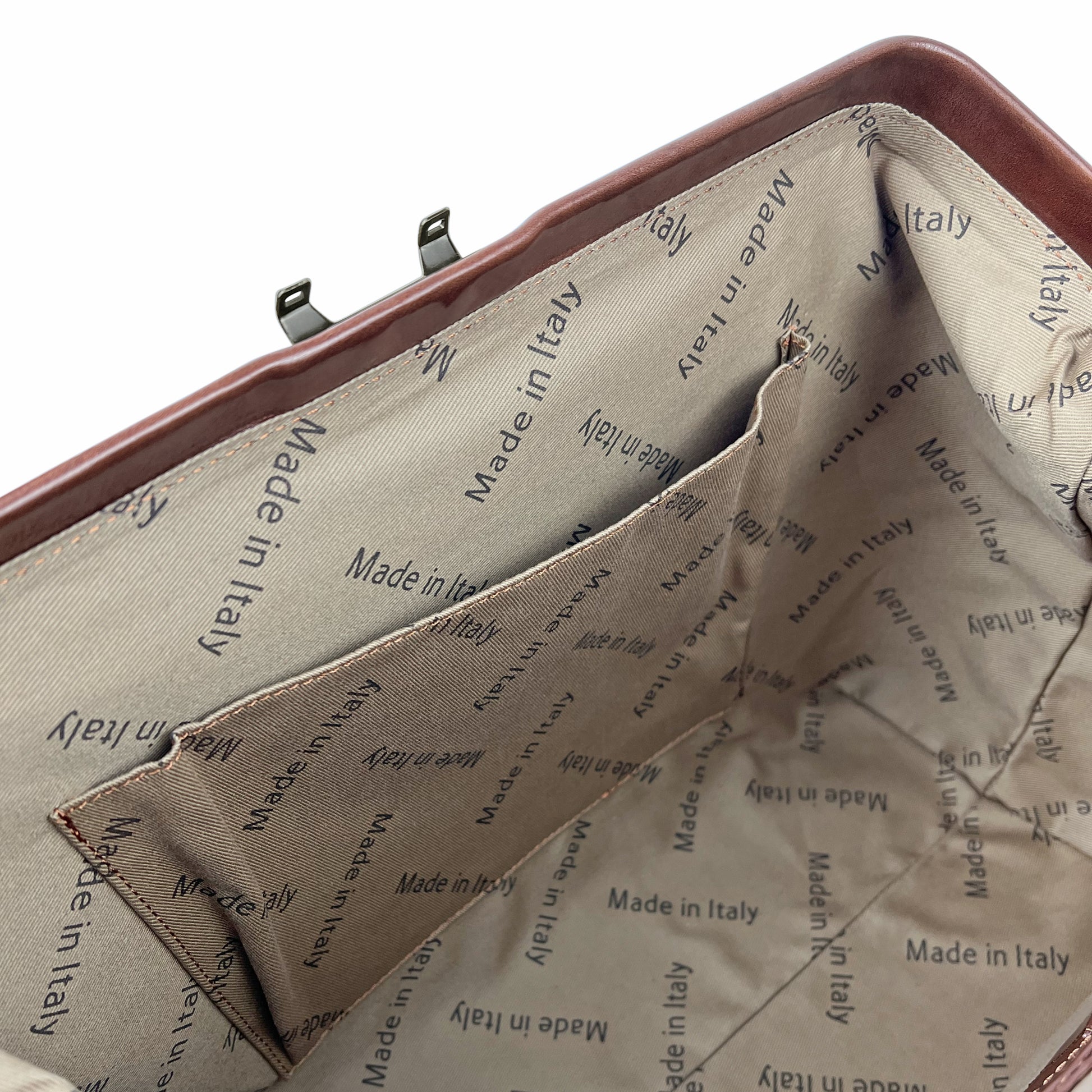 Borsa Da Medico Uomo e Donna, In Vera Pelle, Made in Italy, Modello Amedeo Parubi Borse - vista 10