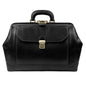 Borsa Da Medico Uomo e Donna, In Vera Pelle, Made in Italy, Modello Amedeo Parubi Borse Nero - vista 11