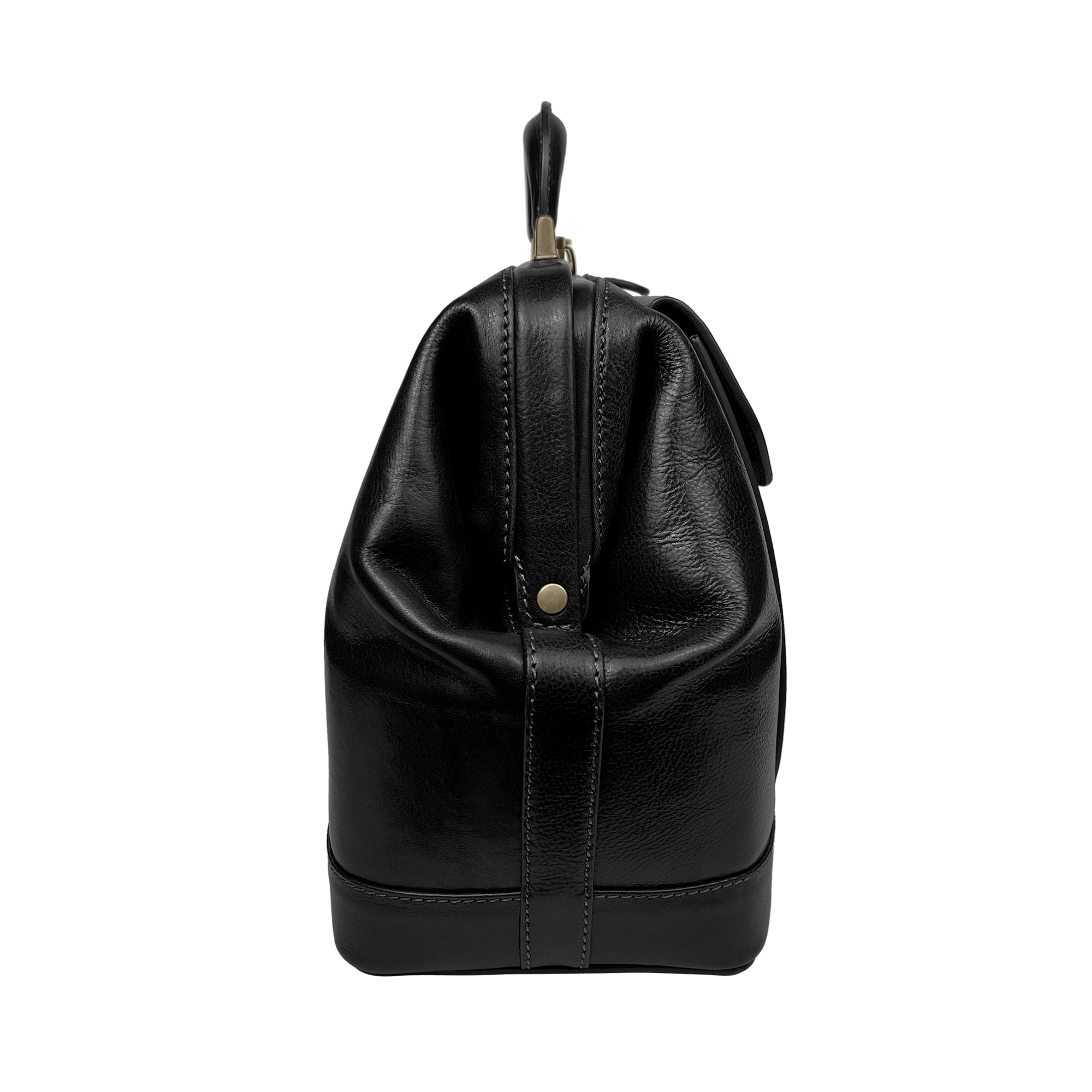 Sac Femme Bauletto avec Bandoulière, En Cuir Véritable Souple, Fabriqué en Italie, Modèle Olimpia