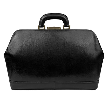 Borsa Da Medico Uomo e Donna, In Vera Pelle, Made in Italy, Modello Amedeo Parubi Borse - vista 14