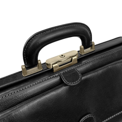 Borsa Da Medico Uomo e Donna, In Vera Pelle, Made in Italy, Modello Amedeo Parubi Borse - vista 18