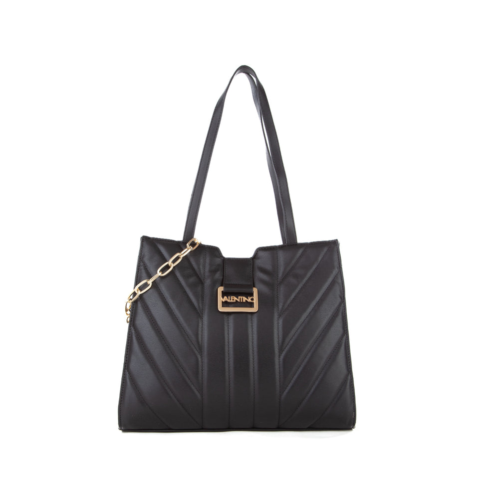 VALENTINO BAGS Borsa a Spalla Donna con Tracolla Nera Elegante