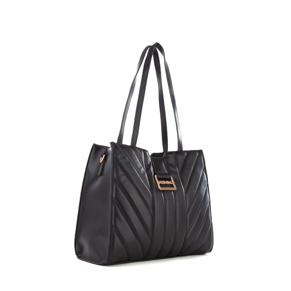 VALENTINO BAGS Borsa a Spalla Donna con Tracolla Nera Elegante