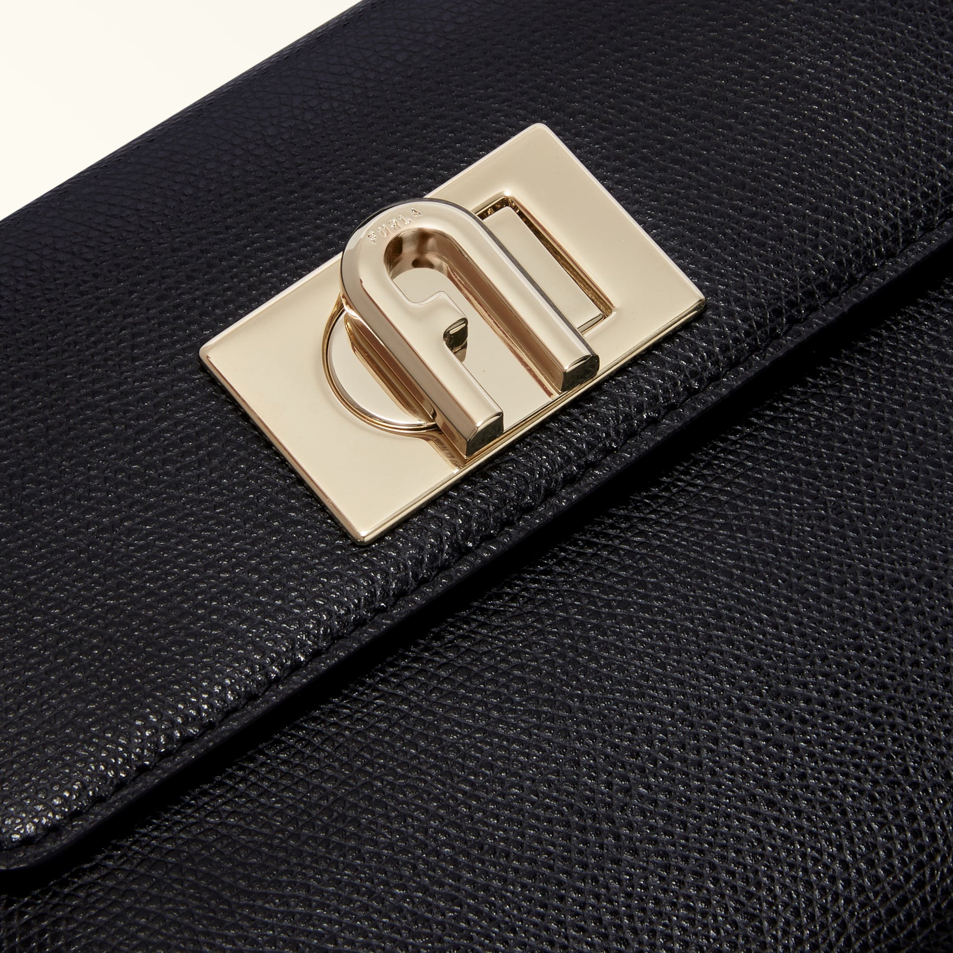 Furla Borsa Donna Nera Mano Tracolla Pelle 1927 Logo Borse nero - vista 5