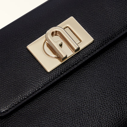 Furla Borsa Donna Nera Mano Tracolla Pelle 1927 Logo Borse nero - vista 5