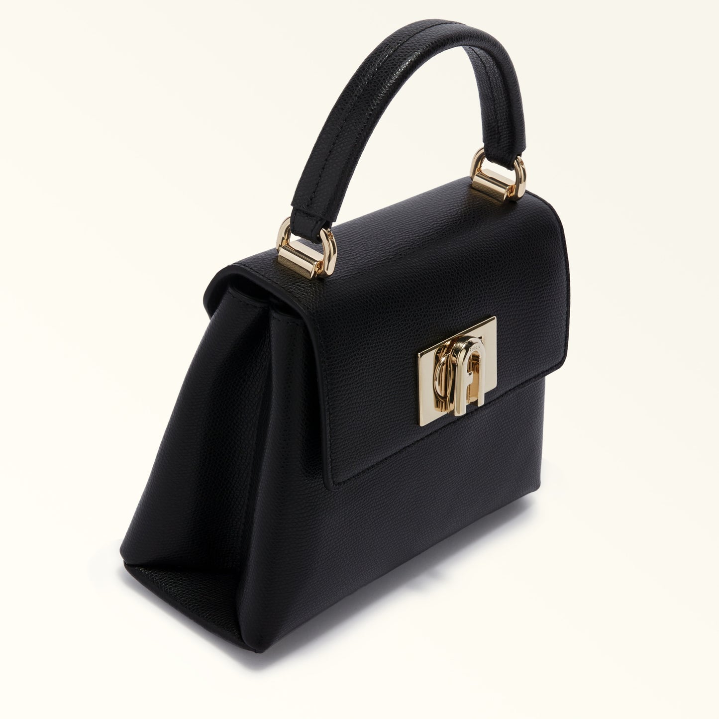Furla Borsa Donna Nera Mano Tracolla Pelle 1927 Logo Borse nero - vista 6