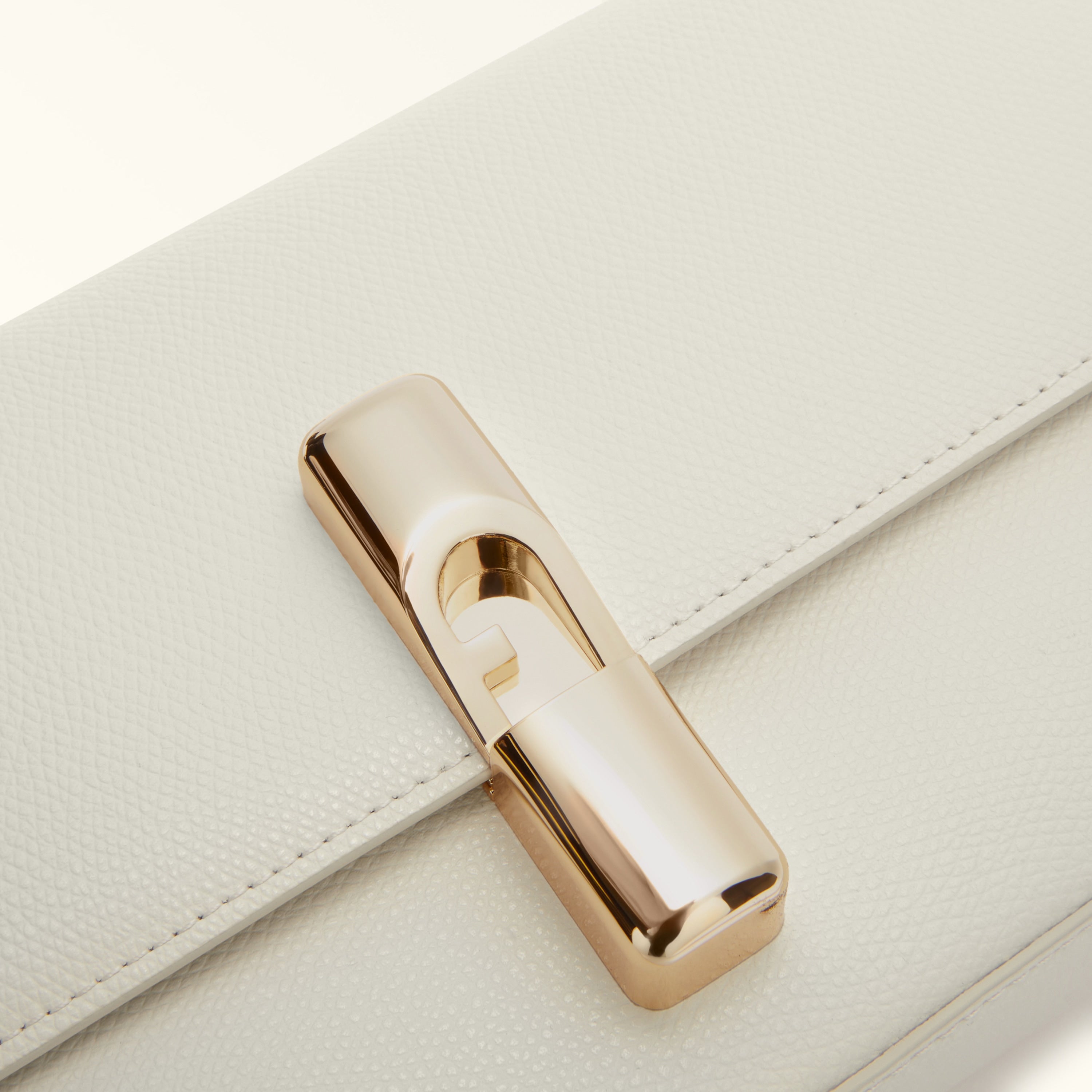 Furla Sac Femme Blanc Bandoulière Cuir Iride Logo