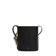 Furla Sac Femme Noir Bandoulière Cuir Roxie Logo