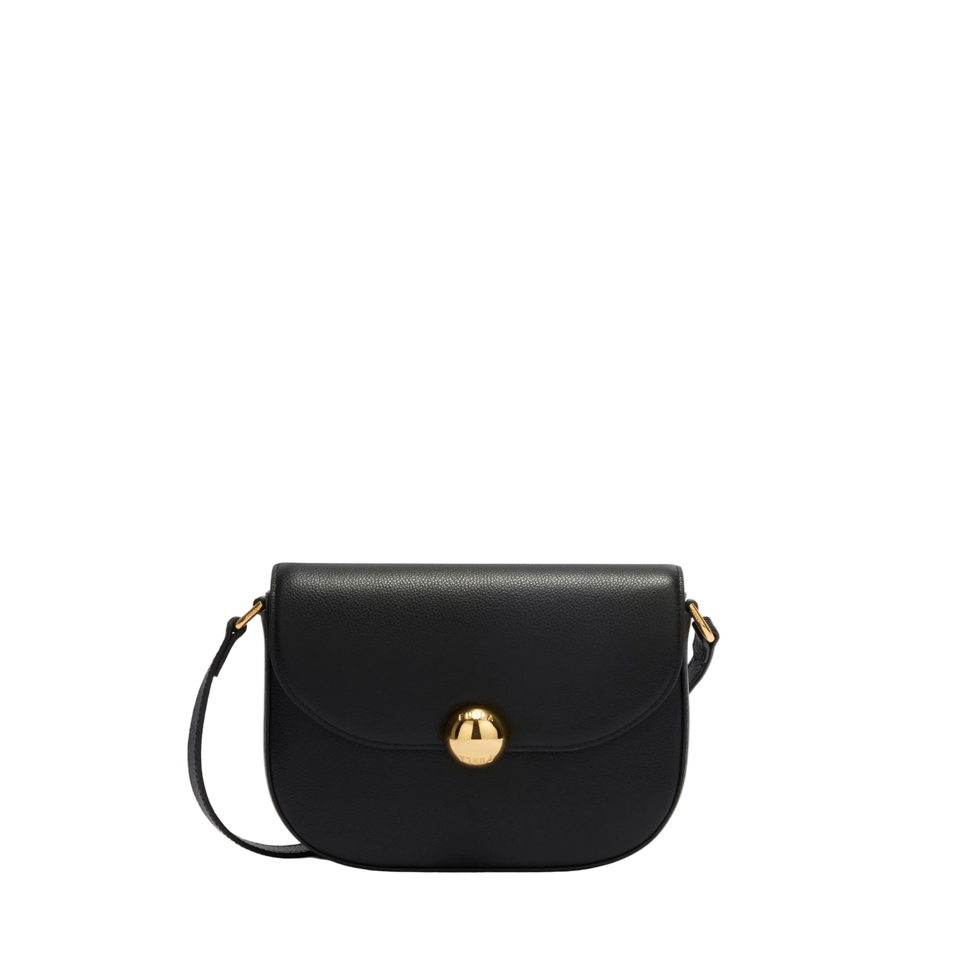 Furla Borsa Donna Nera Tracolla Pelle Moonlight Logo Borse nero - foto prodotto
