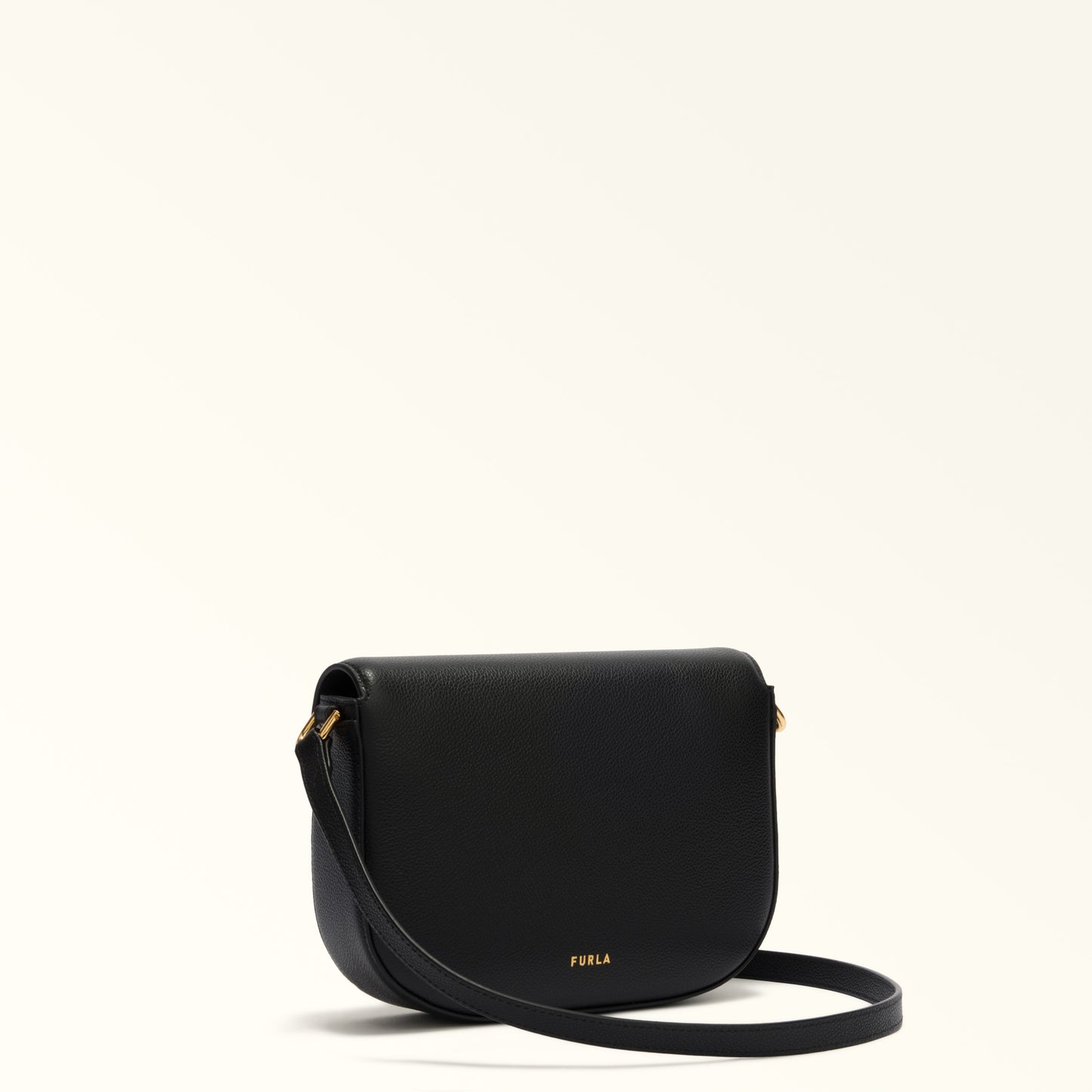 Furla Borsa Donna Nera Tracolla Pelle Moonlight Logo Borse nero - vista 3
