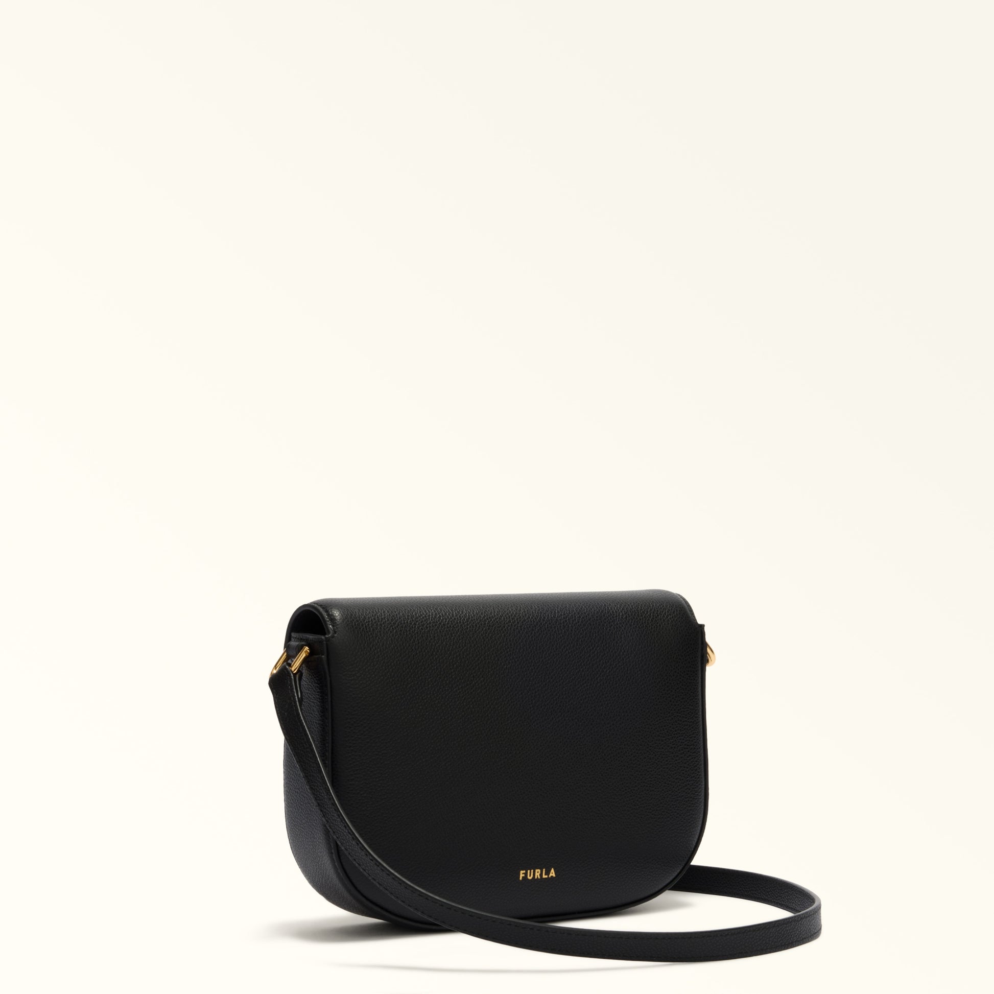 Furla Borsa Donna Nera Tracolla Pelle Moonlight Logo Borse nero - vista 3