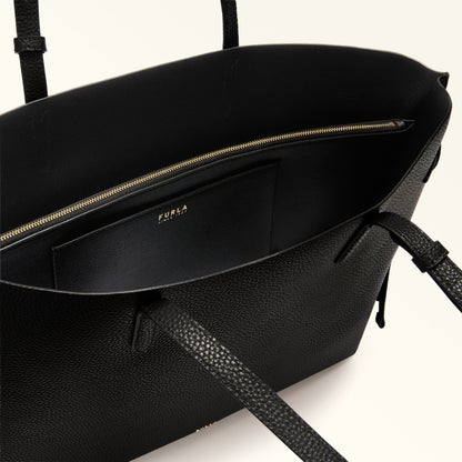 Furla Borsa Donna Nera Spalla Pelle Ava Logo Borse nero - vista 4