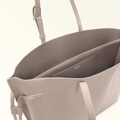 Furla Borsa Donna Beige Spalla Pelle Ava Logo Borse - vista 4