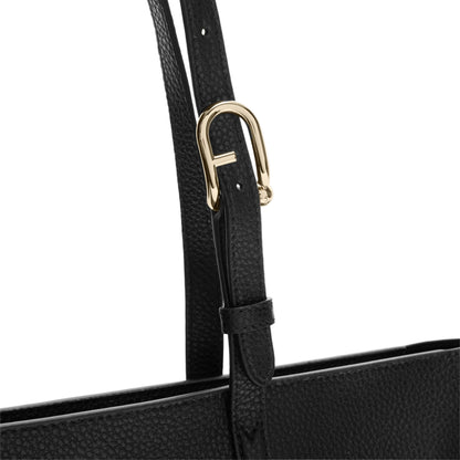 Furla Borsa Donna Nera Spalla Pelle Ava Tote Logo Borse nero - vista 5