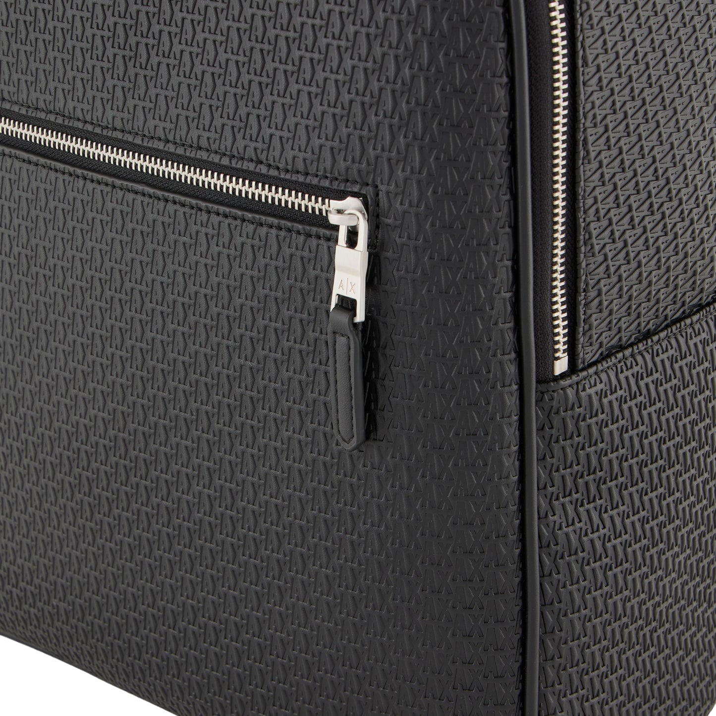 Zaino Uomo Armani Exchange con Logo in Rilievo Nero - vista 5