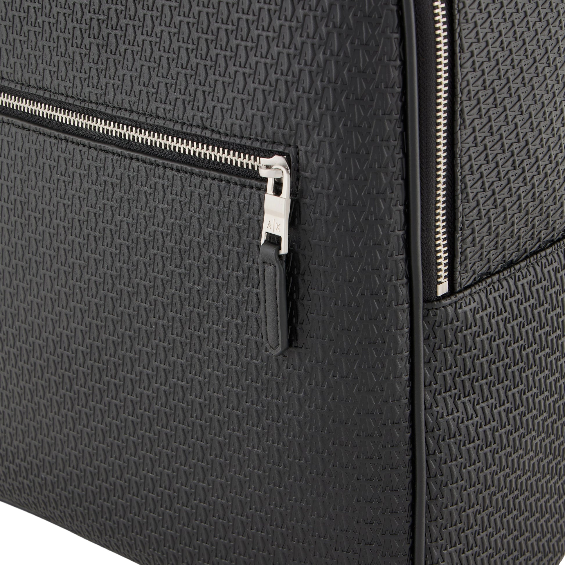 Zaino Uomo Armani Exchange con Logo in Rilievo Nero - vista 5