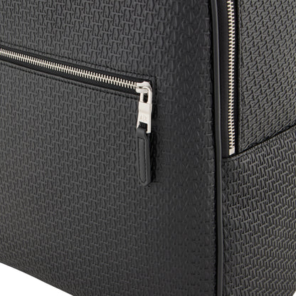Zaino Uomo Armani Exchange con Logo in Rilievo Nero - vista 5