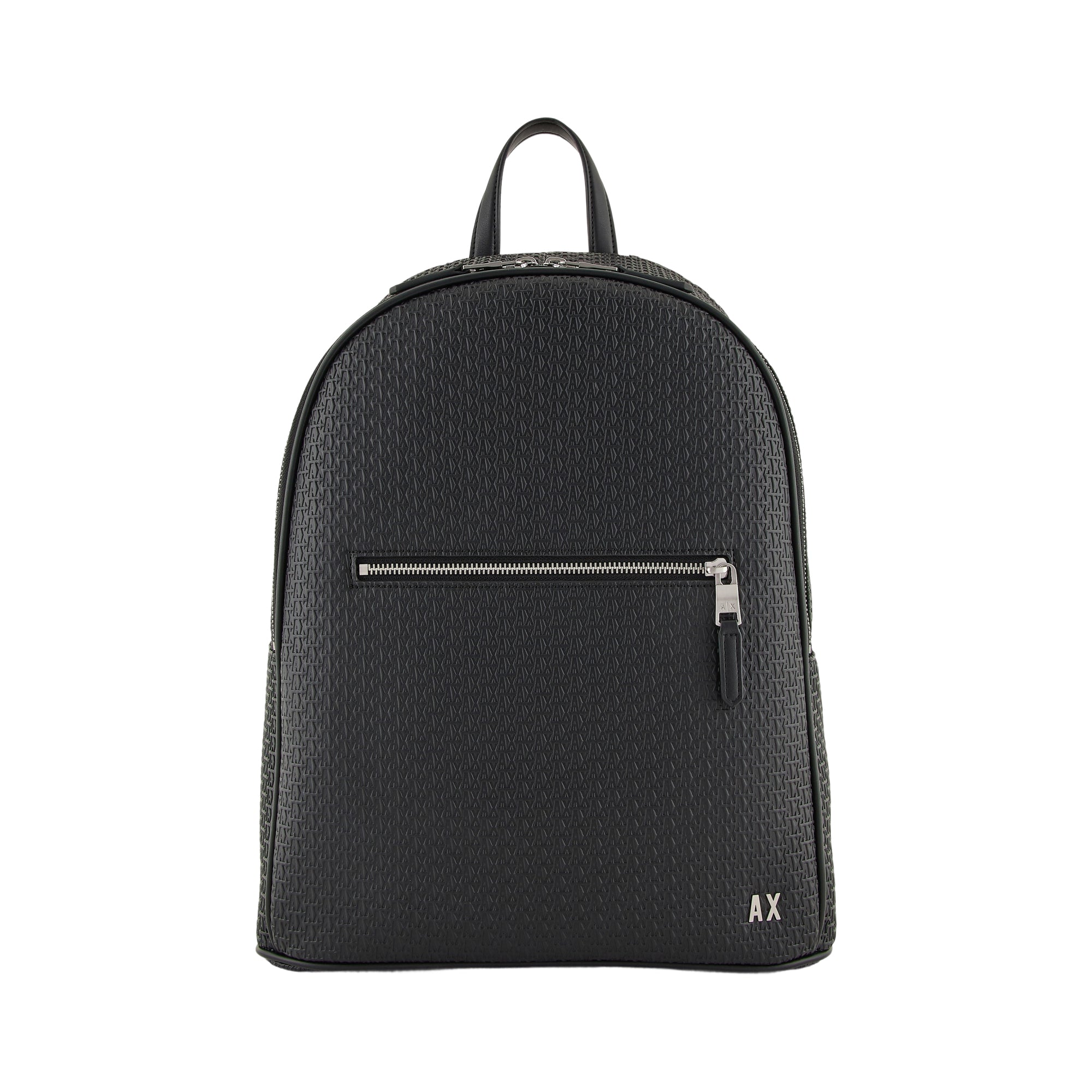 Zaino Uomo Armani Exchange con Logo in Rilievo Nero