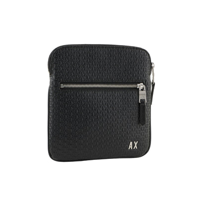 Borsello Uomo a Tracolla Armani Exchange Logo Rilievo - vista 3