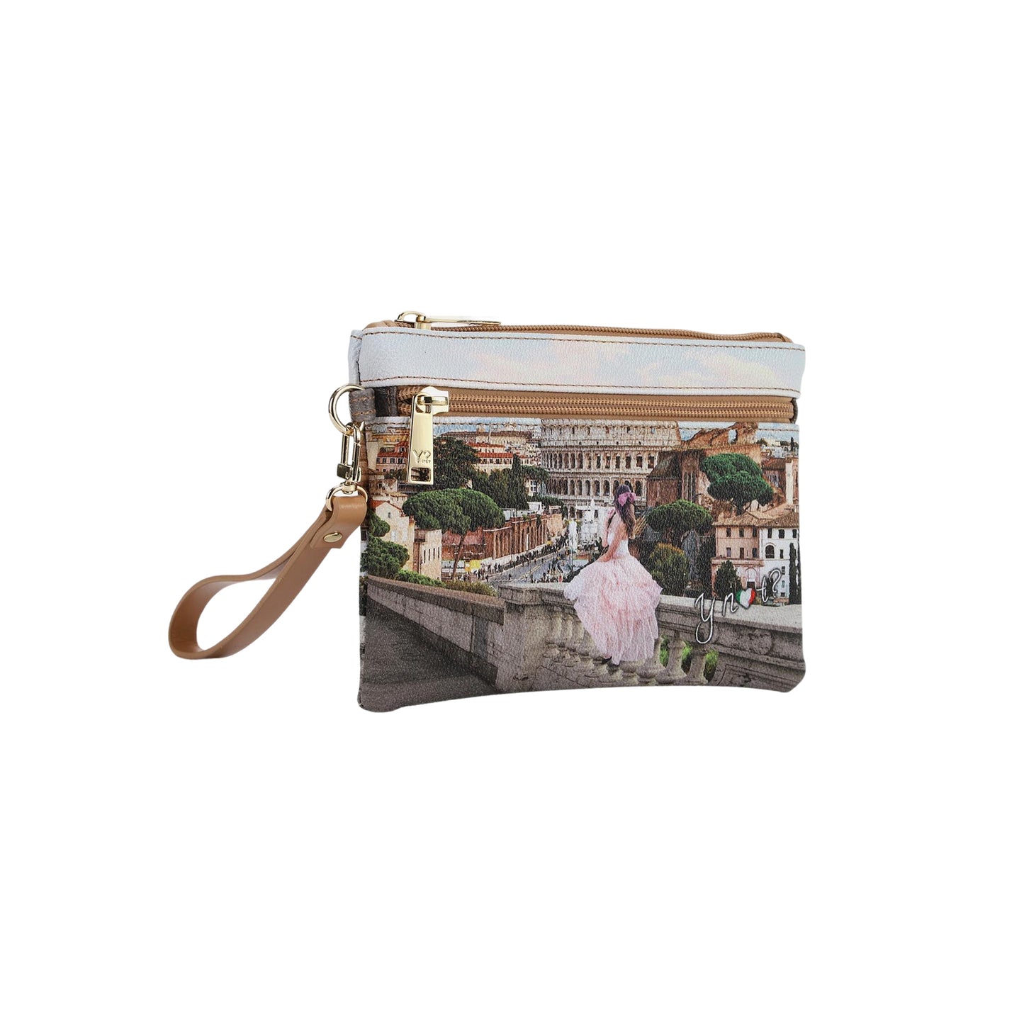 Pochette Donna Ynot? Yes Bag Stampa Città - vista 2