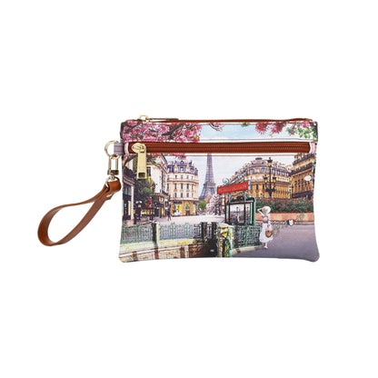 Pochette Donna Ynot? Yes Bag Stampa Città - vista 3