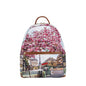 Zaino Donna Ynot? Yes Bag con Stampa Città e Tasche Zip - vista 5