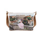 Borsa Donna Hobo Ynot? Yes Bag Stampa Città Easy Large con Tracolla Borse - foto prodotto
