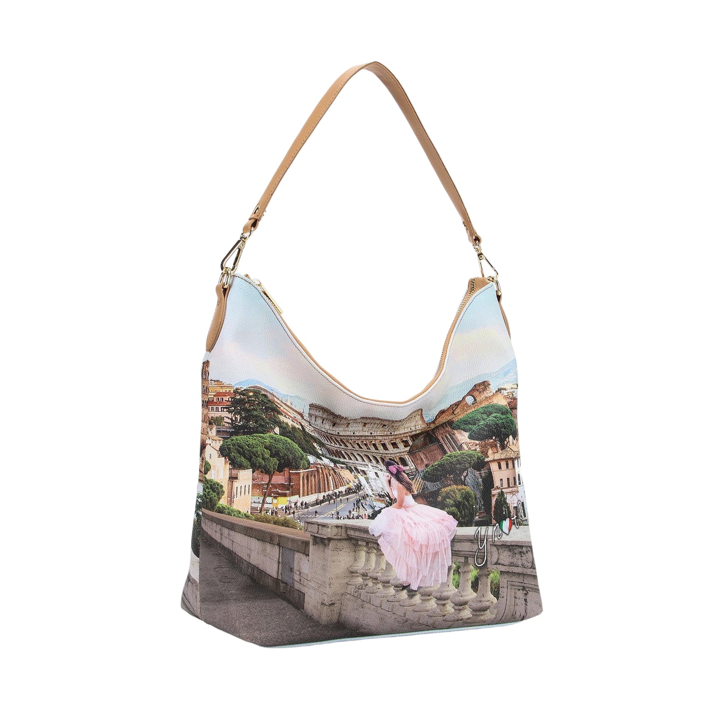 Borsa Donna a Spalla Ynot? Yes Bag Sacca Borse - vista 2