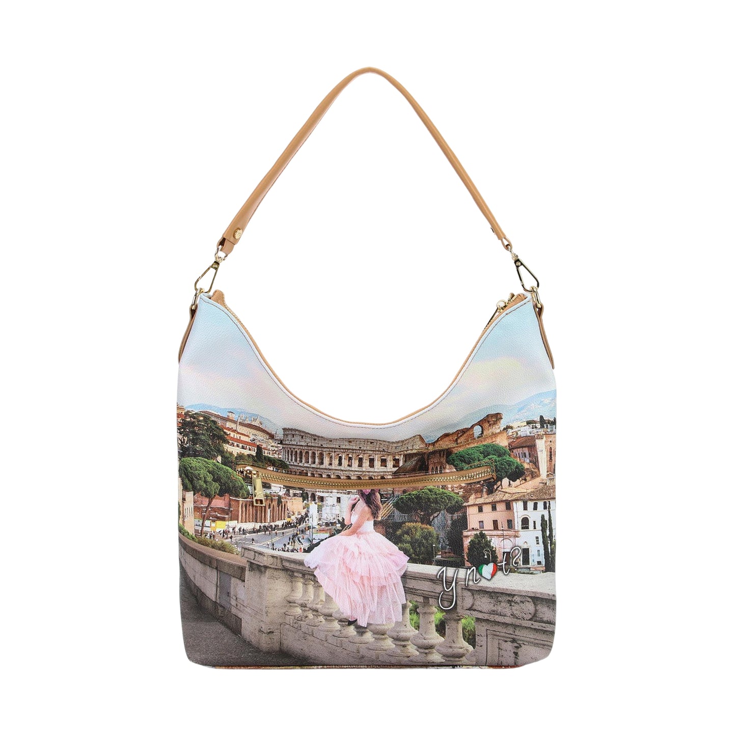 Borsa Donna a Spalla Ynot? Yes Bag Sacca Borse - vista 3