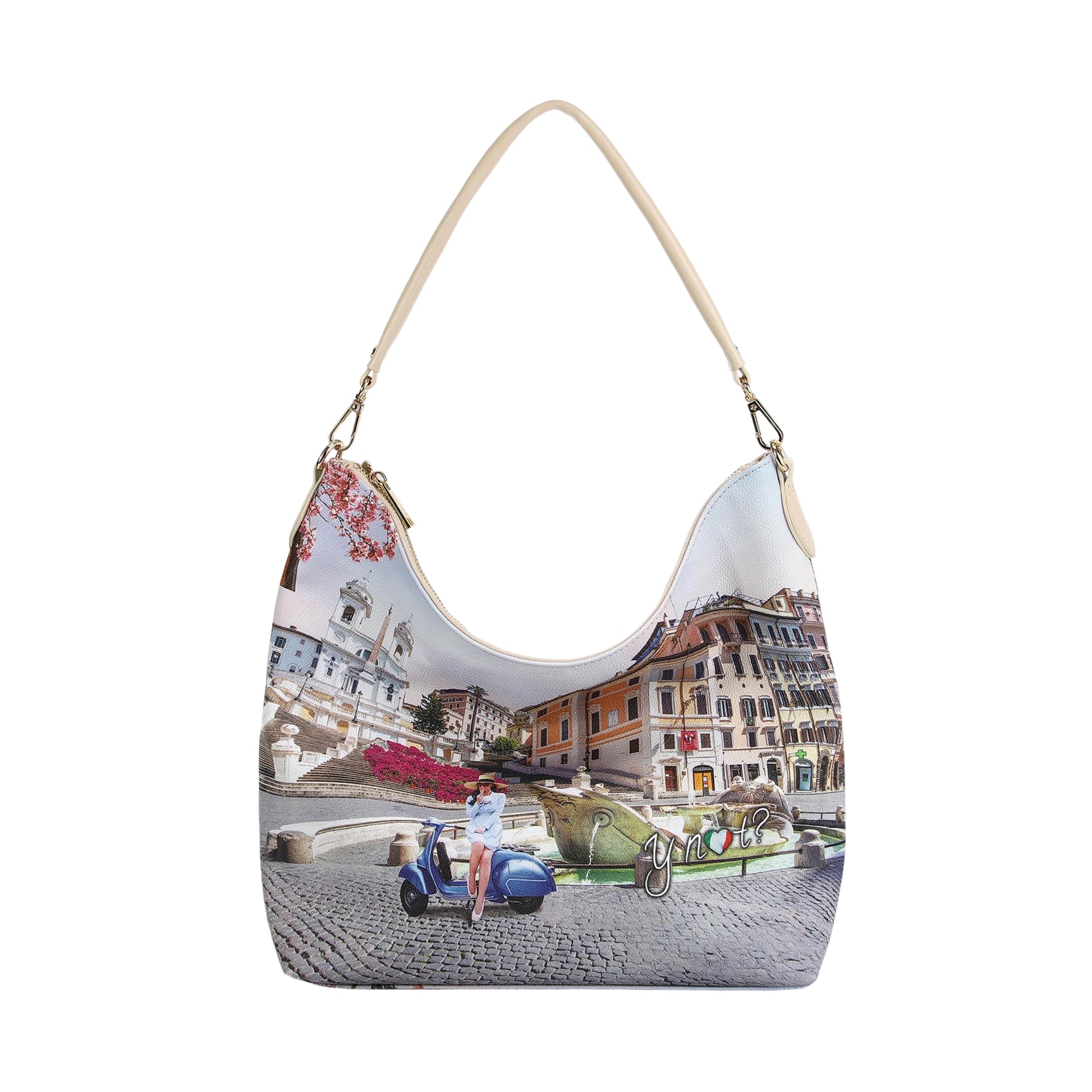 Borsa Donna a Spalla Ynot? Yes Bag Sacca Borse - vista 4