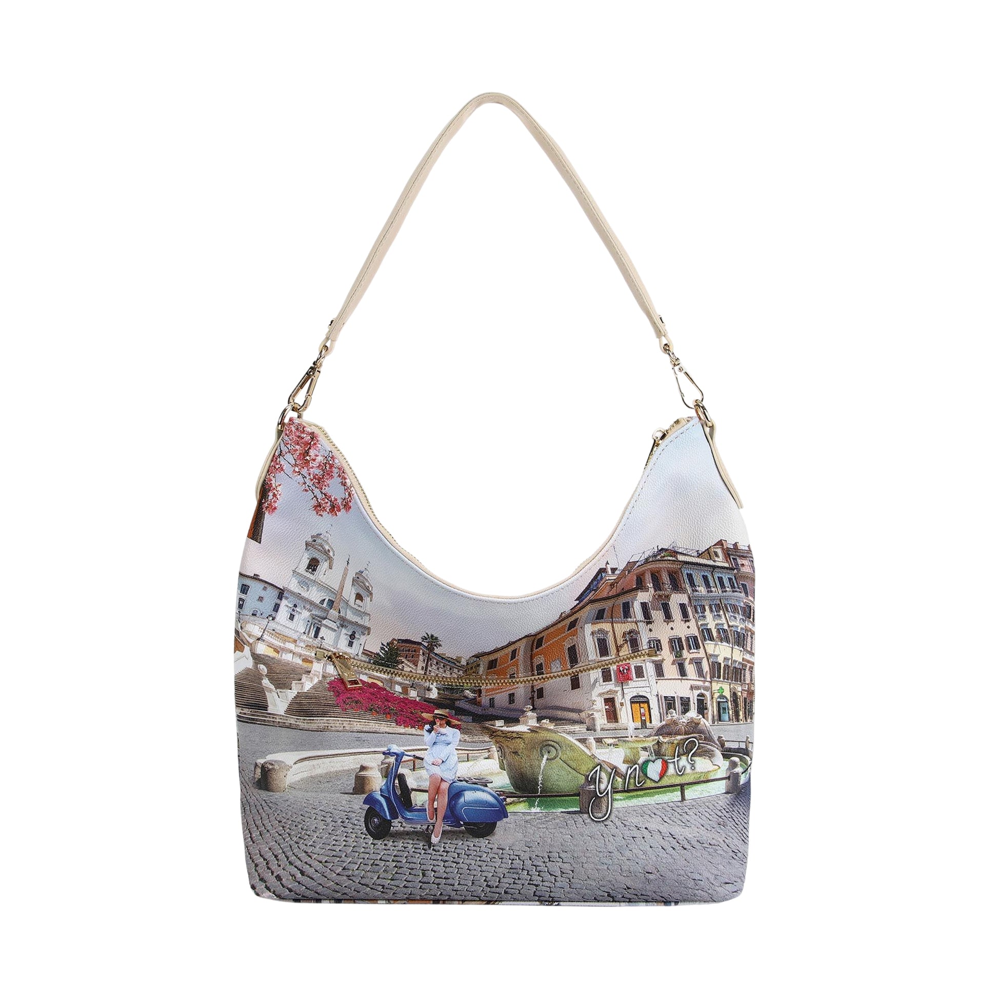 Borsa Donna a Spalla Ynot? Yes Bag Sacca Borse - vista 6