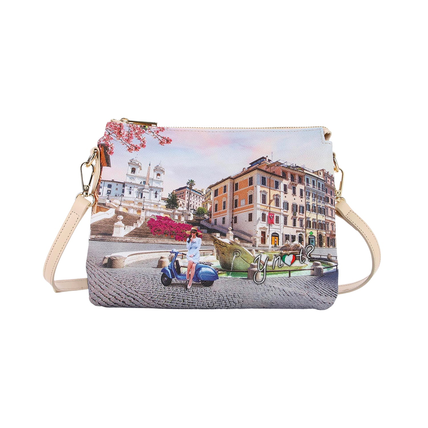 Borsa Donna a Tracolla Ynot? Yes Bag Doppio Scomparto Borse - foto prodotto