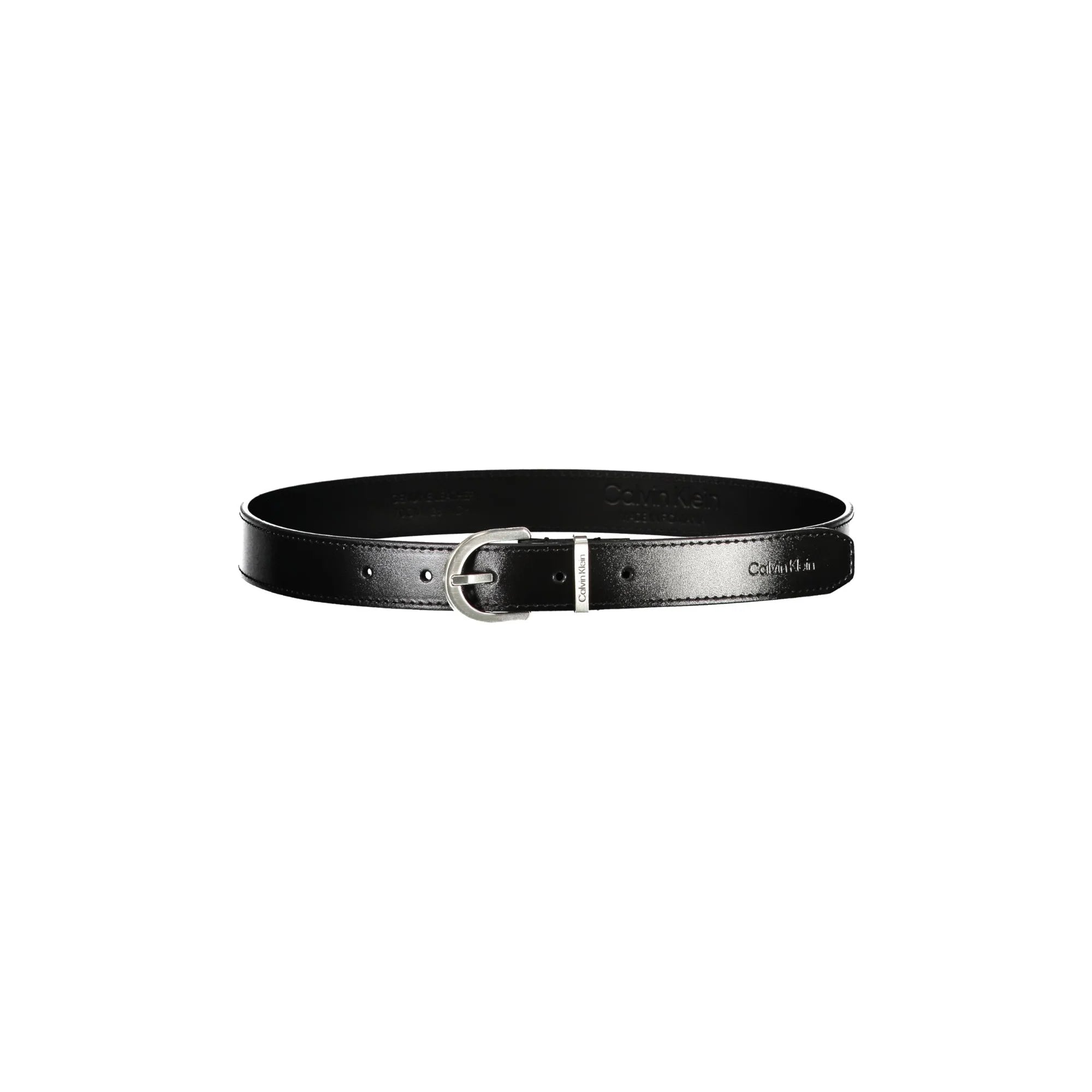 CALVIN KLEIN CINTURA IN PELLE DONNA NERO