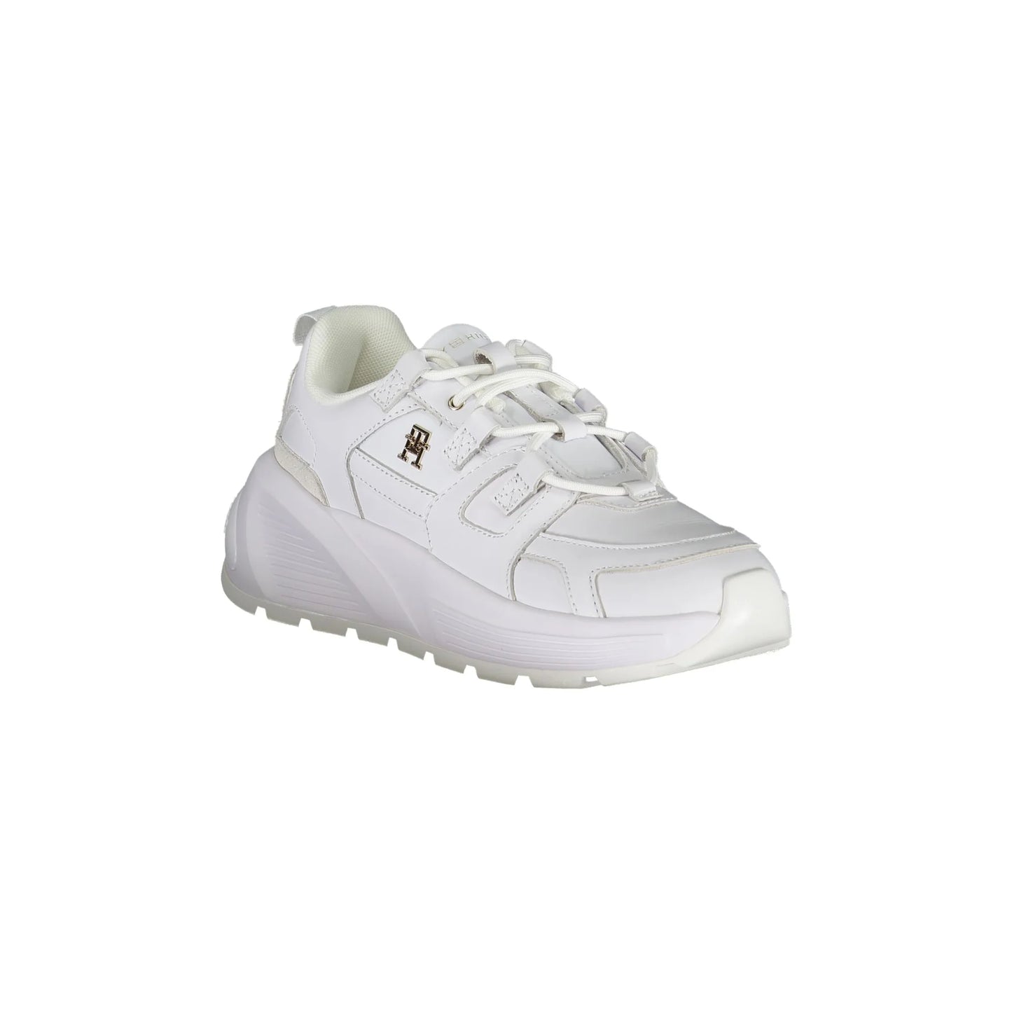 Tommy Hilfiger Sneakers Donna Bianche Logo bianco - vista 2