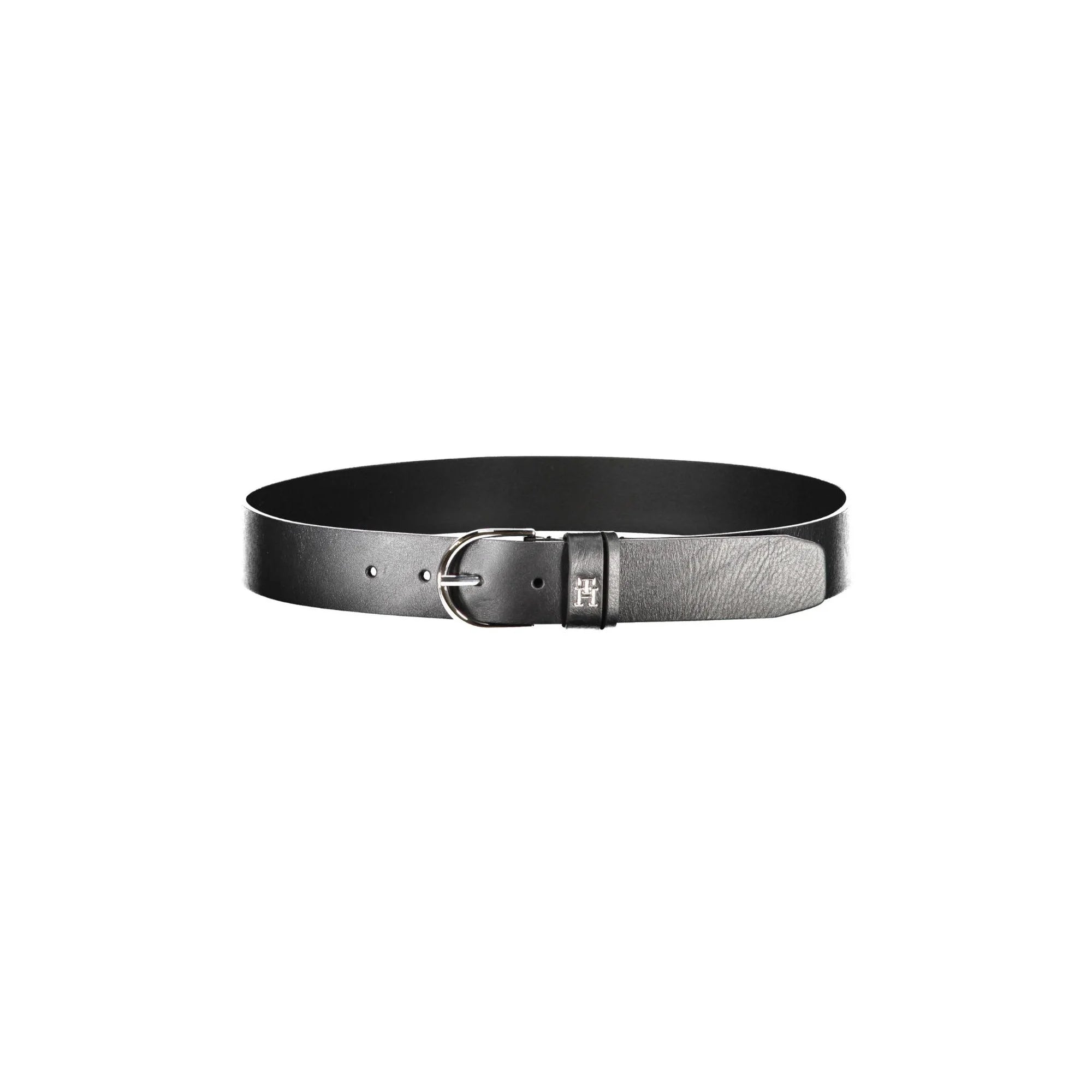 TOMMY HILFIGER CINTURA IN PELLE DONNA NERO