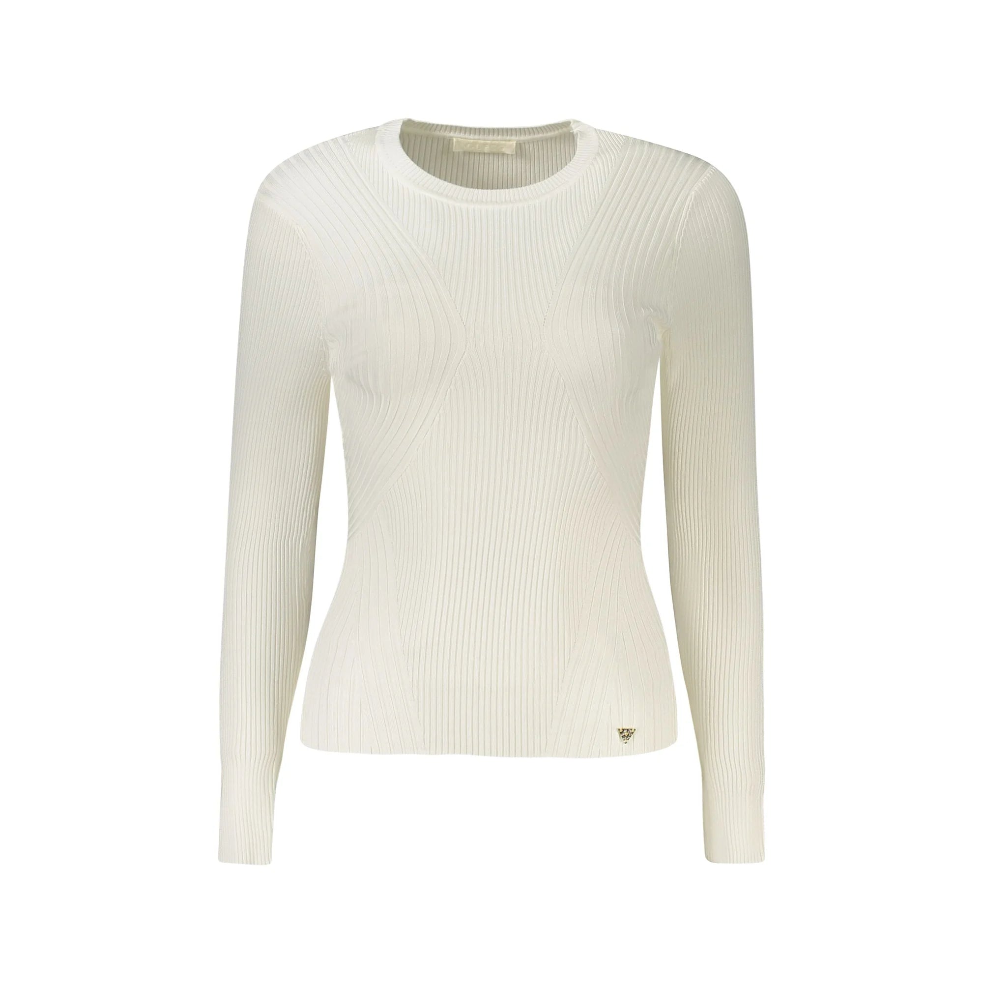 Guess Jeans Maglia Donna Bianca Logo Maglie Bianco - foto prodotto