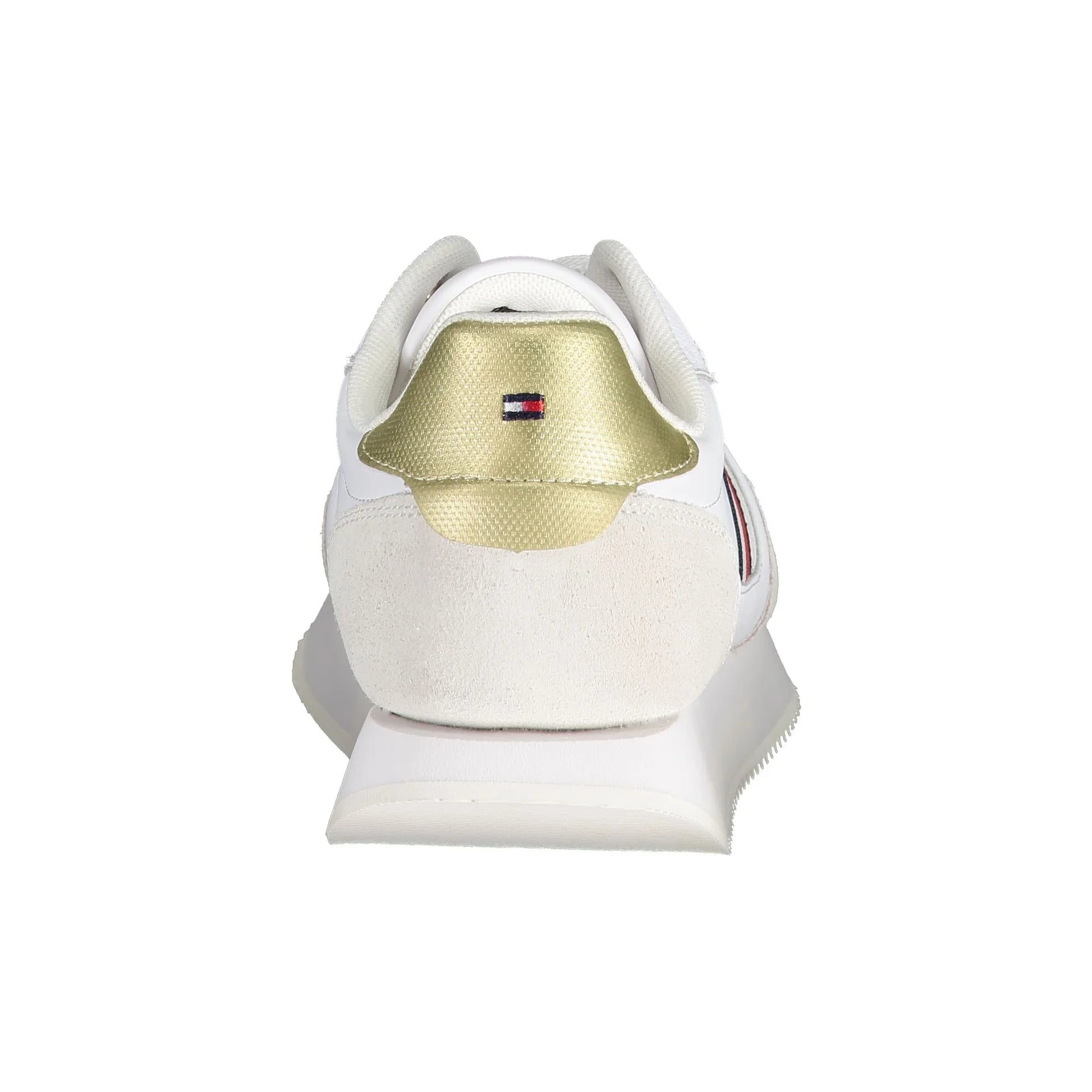 TOMMY HILFIGER Scarpe Sneakers Donna Bianche con Ricamo e Logo bianco - vista 2