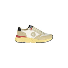 BLAUER Baskets Homme Beige avec Détails et Logo