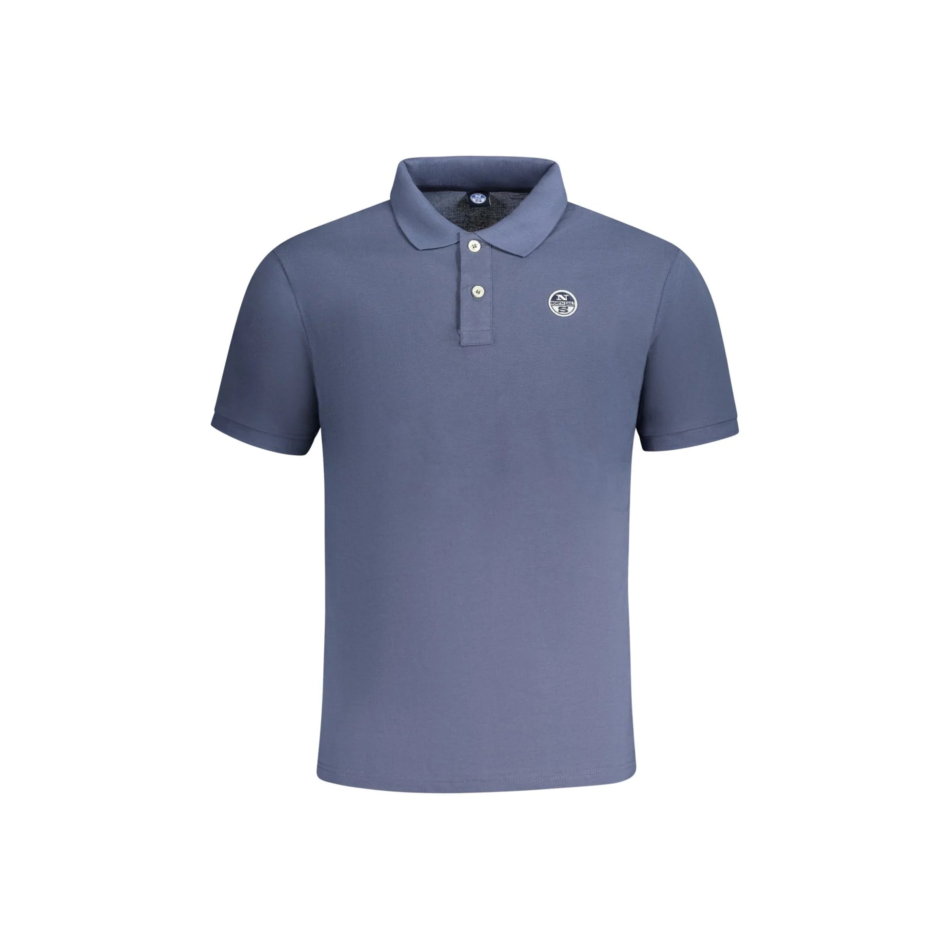 North Sails Polo Maniche Corte Uomo Blu Logo - foto prodotto
