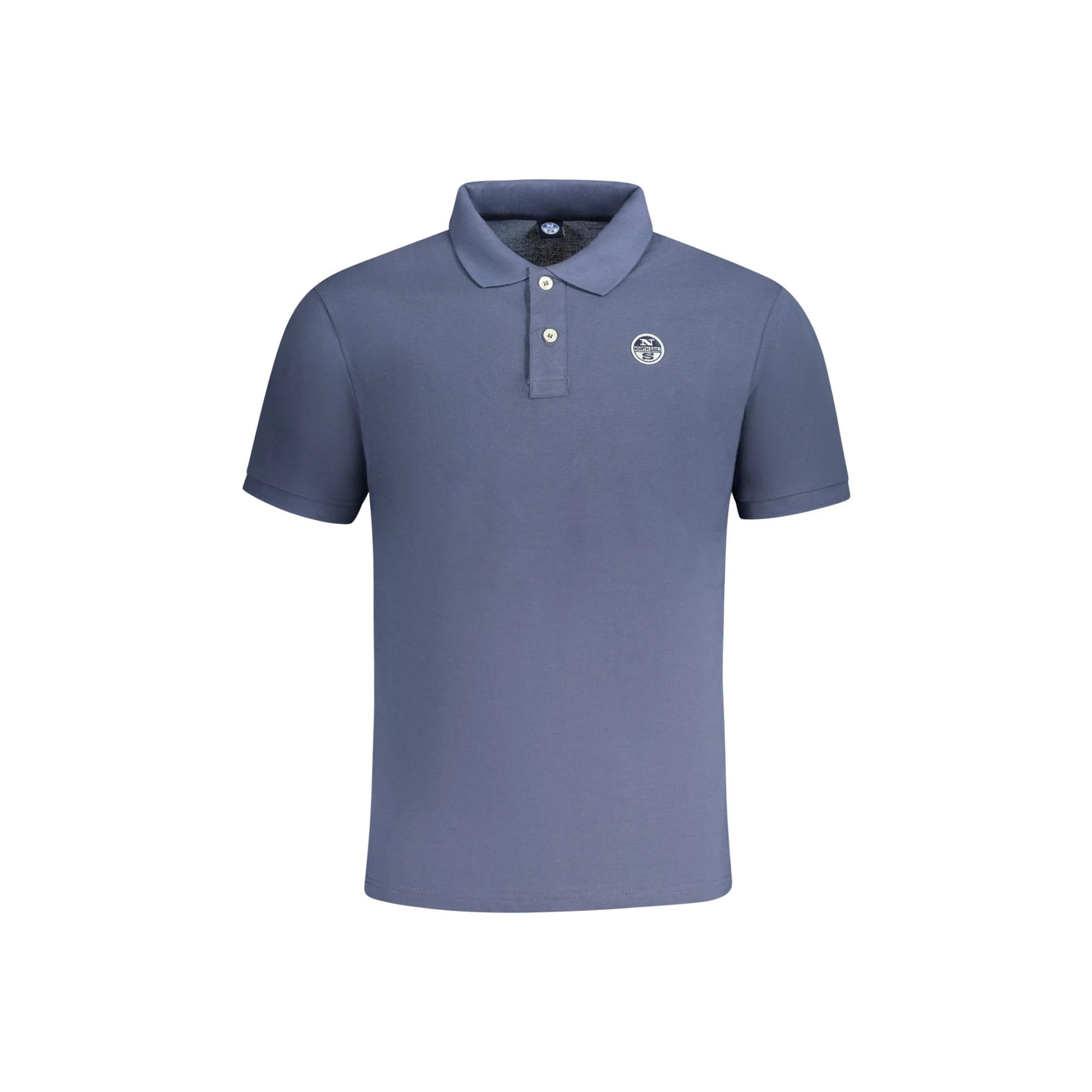 North Sails Polo Maniche Corte Uomo Blu Logo - foto prodotto