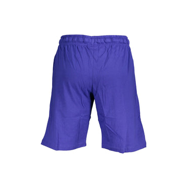 Norway 1963 Short Pantaloni Bermuda Uomo Blu Logo - vista 2