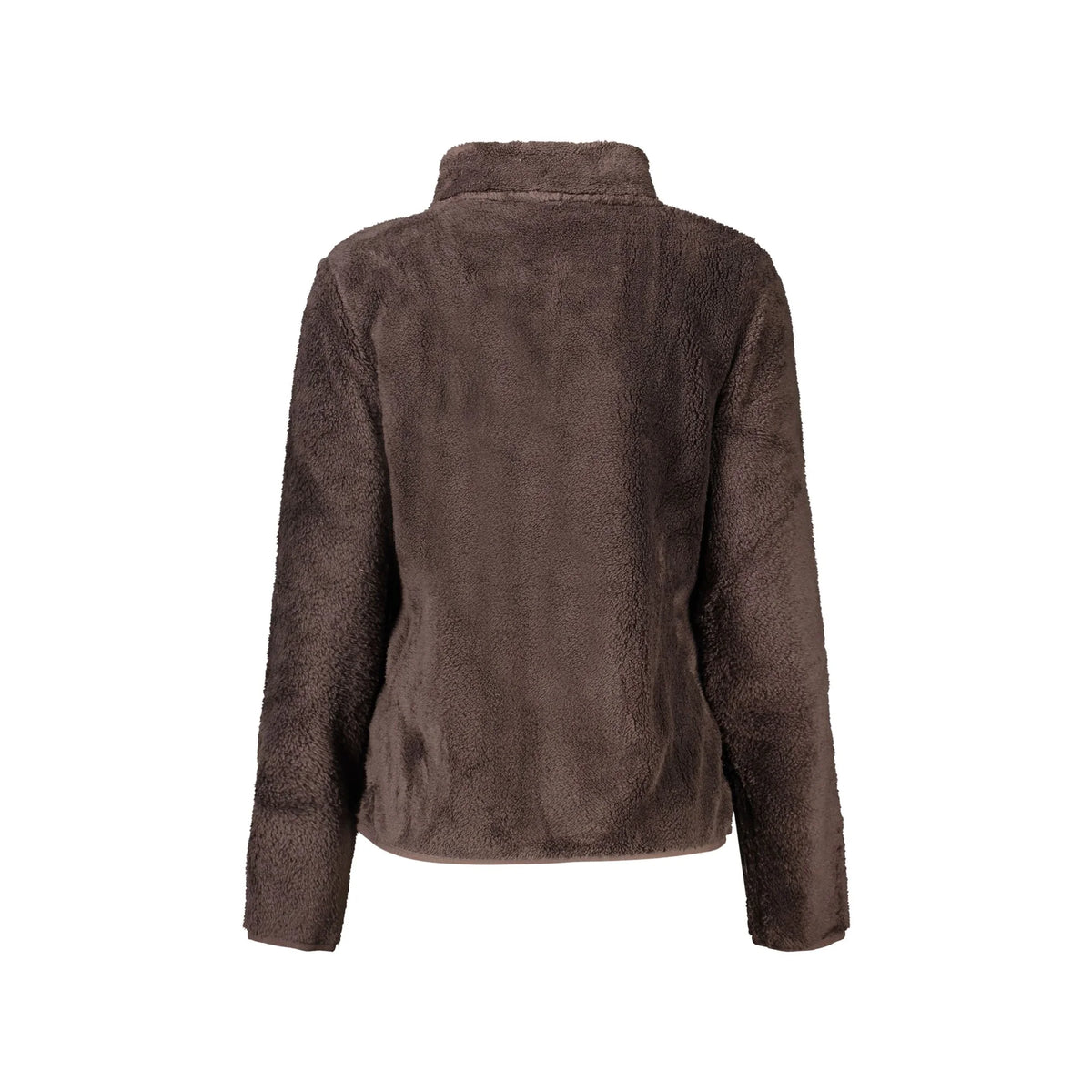 NORWAY 1963 FELPA CON ZIP DONNA MARRONE